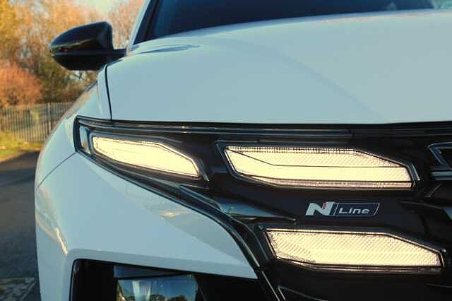 Hyundai TUCSON 1.6 T-GDi N Line Auto Euro 6 (s/s) 5dr White