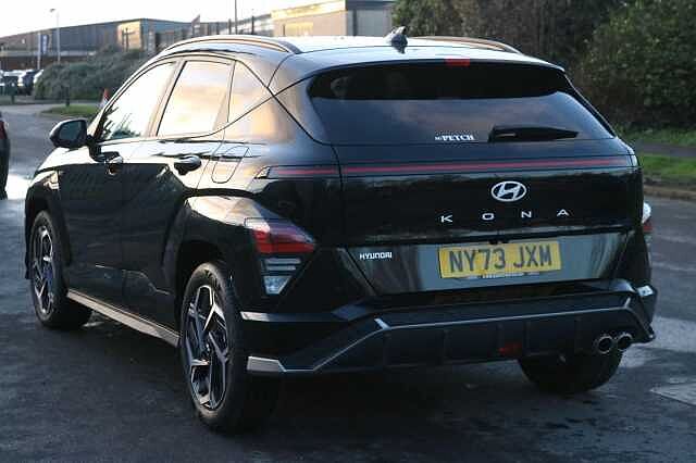 Hyundai KONA 1.6 T-GDi N Line S Euro 6 (s/s) 5dr Black
