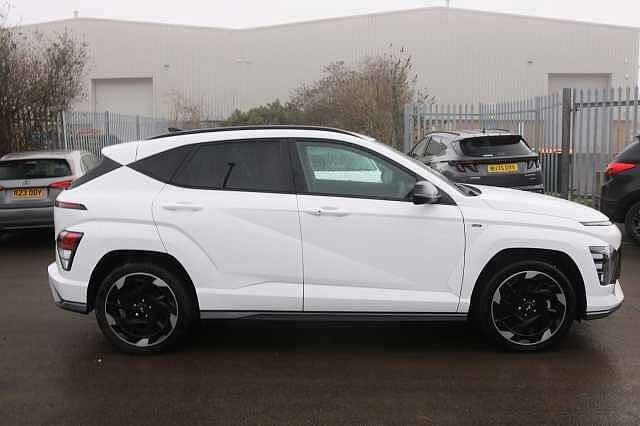 Hyundai KONA 160kW N Line 65kWh 5dr Auto White