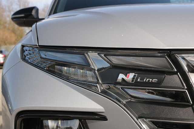 Hyundai TUCSON 1.6 h T-GDi N Line Auto Euro 6 (s/s) 5dr Silver