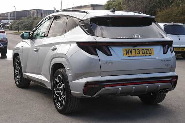 Hyundai TUCSON 1.6 h T-GDi N Line Auto Euro 6 (s/s) 5dr Silver
