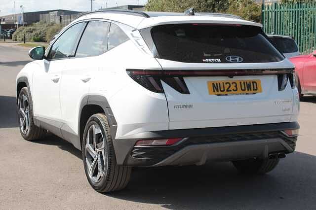 Hyundai TUCSON 1.6 TGDi Hybrid 230 Ultimate 5dr 2WD Auto White