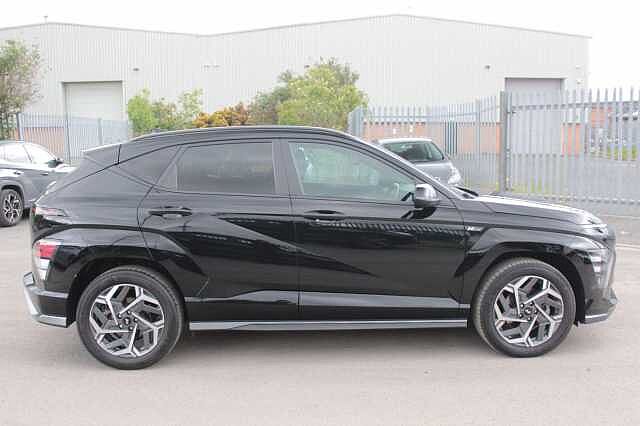 Hyundai KONA 1.6 GDi Hybrid N Line 5dr DCT Black