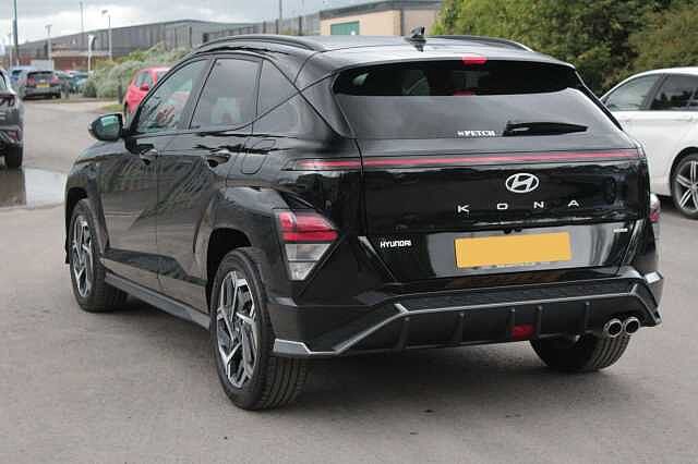 Hyundai KONA 1.6 GDi Hybrid N Line 5dr DCT Black