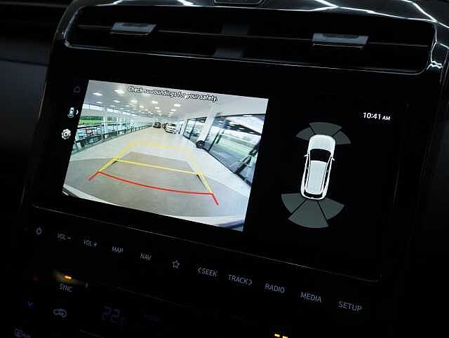 Hyundai TUCSON 1.6 h T-GDi N Line SUV 5dr Petrol Hybrid Auto Euro 6 (s/s) (230 ps) Atlas White