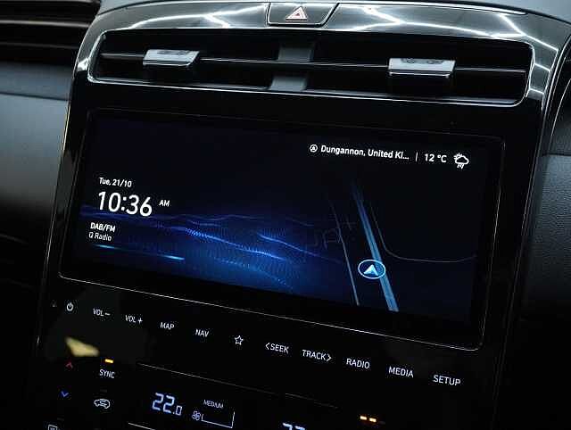 Hyundai TUCSON 1.6 h T-GDi N Line SUV 5dr Petrol Hybrid Auto Euro 6 (s/s) (230 ps) Atlas White