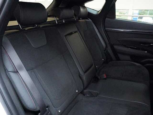 Hyundai TUCSON 1.6 h T-GDi N Line SUV 5dr Petrol Hybrid Auto Euro 6 (s/s) (230 ps) Atlas White