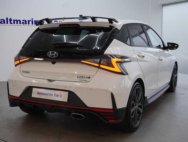 Hyundai I20 1.6 T-GDi N Hatchback 5dr Petrol Manual Euro 6 (s/s) (204 ps) with BOSE Premium White