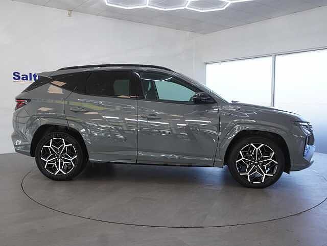 Hyundai TUCSON 1.6 h T-GDi N Line S SUV 5dr Petrol Hybrid Auto Euro 6 (s/s) (230 ps) Shadow Grey