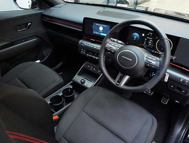 Hyundai KONA 65.4kWh N Line SUV 5dr Electric Auto (218 ps) Abyss Black
