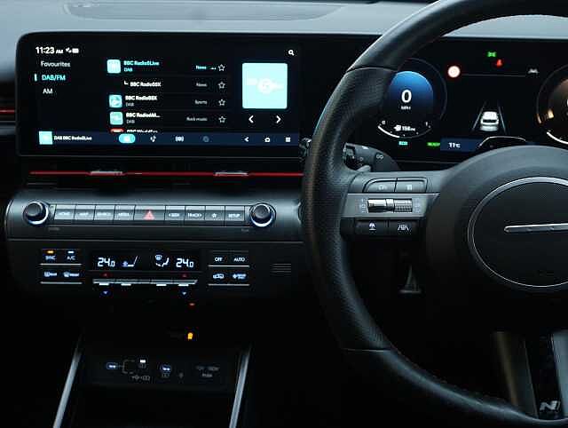 Hyundai KONA 1.6 h-GDi N Line SUV 5dr Petrol Hybrid DCT Euro 6 (s/s) (129 ps) Meta Blue