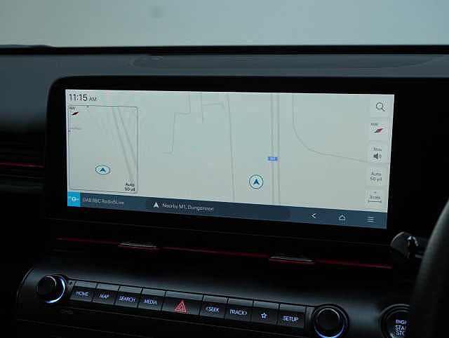 Hyundai KONA 1.6 h-GDi N Line SUV 5dr Petrol Hybrid DCT Euro 6 (s/s) (129 ps) Meta Blue
