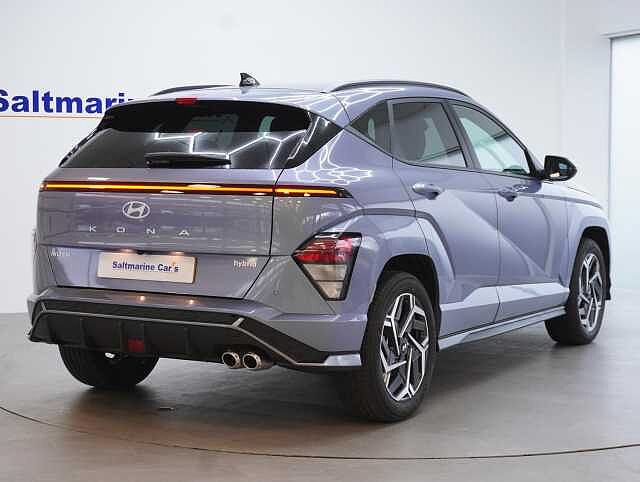 Hyundai KONA 1.6 h-GDi N Line SUV 5dr Petrol Hybrid DCT Euro 6 (s/s) (129 ps) Meta Blue