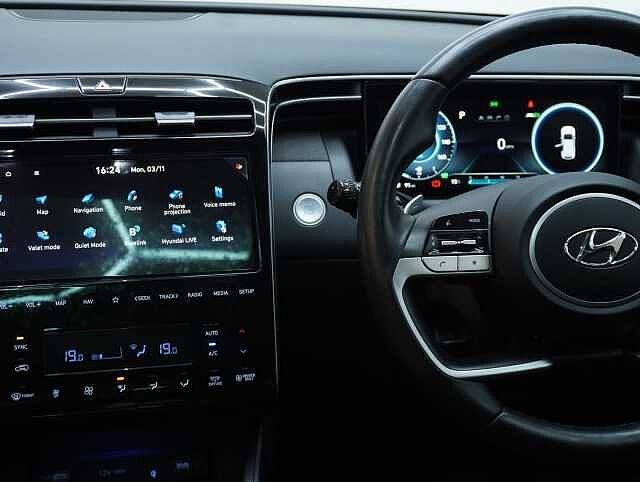 Hyundai TUCSON 1.6 h T-GDi Ultimate SUV 5dr Petrol Hybrid Auto Euro 6 (s/s) (230 ps) withTech P Silky Bronze