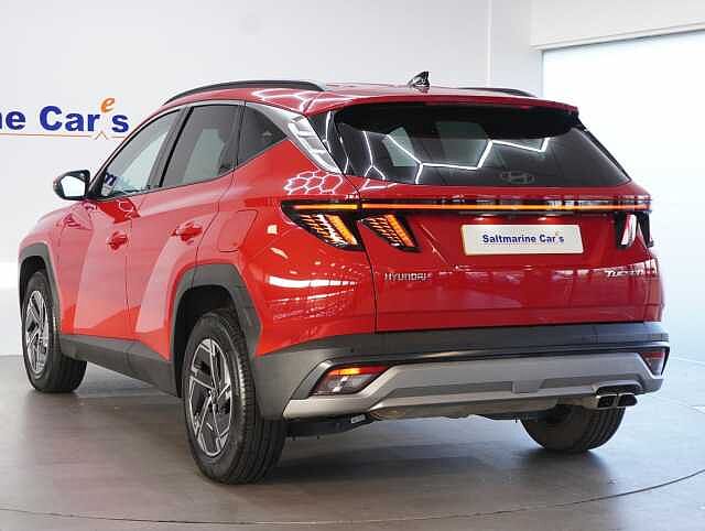 Hyundai TUCSON 1.6 T-GDi Advance SUV 5dr Petrol Manual Euro 6 (s/s) (160 ps) Engine Red