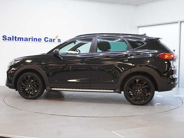 Hyundai TUCSON 1.6 T-GDi N Line SUV 5dr Petrol Manual Euro 6 (s/s) (177 ps) Phantom Black