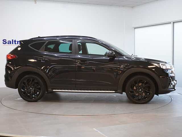 Hyundai TUCSON 1.6 T-GDi N Line SUV 5dr Petrol Manual Euro 6 (s/s) (177 ps) Phantom Black