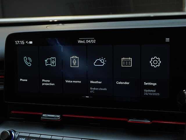 Hyundai KONA 1.6 h-GDi N Line SUV 5dr Petrol Hybrid DCT Euro 6 (s/s) (138 ps) Atlas White