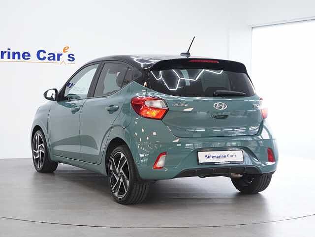 Hyundai I10 1.0 Premium Hatchback 5dr Petrol Manual Euro 6 (s/s) (67 ps) Mangrove Green