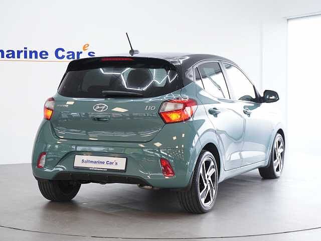 Hyundai I10 1.0 Premium Hatchback 5dr Petrol Manual Euro 6 (s/s) (67 ps) Mangrove Green