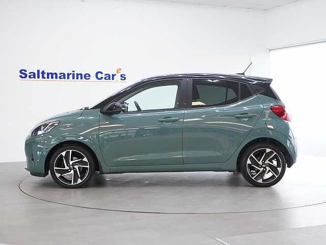 Hyundai I10 1.0 Premium Hatchback 5dr Petrol Manual Euro 6 (s/s) (67 ps) Mangrove Green