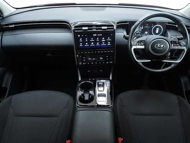 Hyundai TUCSON 1.6 h T-GDi SE Connect SUV 5dr Petrol Hybrid Auto Euro 6 (s/s) (230 ps) Red