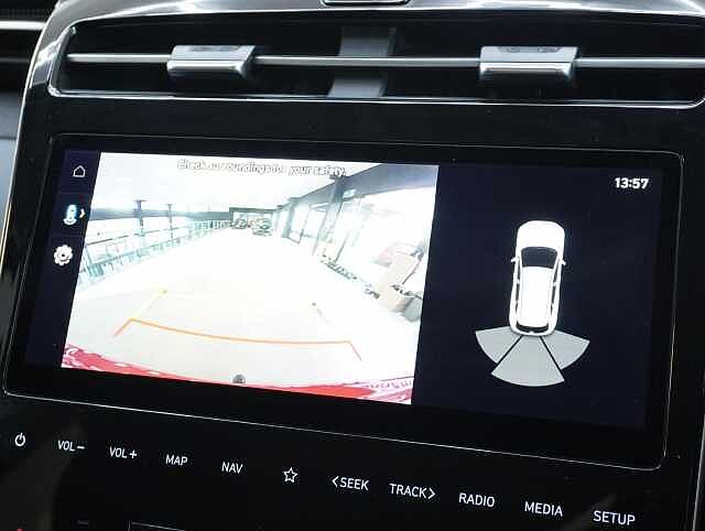 Hyundai TUCSON 1.6 h T-GDi SE Connect SUV 5dr Petrol Hybrid Auto Euro 6 (s/s) (230 ps) Red