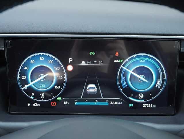 Hyundai TUCSON 1.6 h T-GDi SE Connect SUV 5dr Petrol Hybrid Auto Euro 6 (s/s) (230 ps) Red