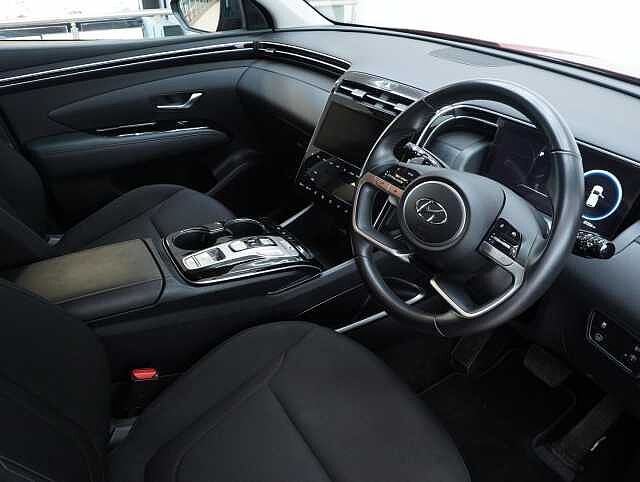 Hyundai TUCSON 1.6 h T-GDi SE Connect SUV 5dr Petrol Hybrid Auto Euro 6 (s/s) (230 ps) Red