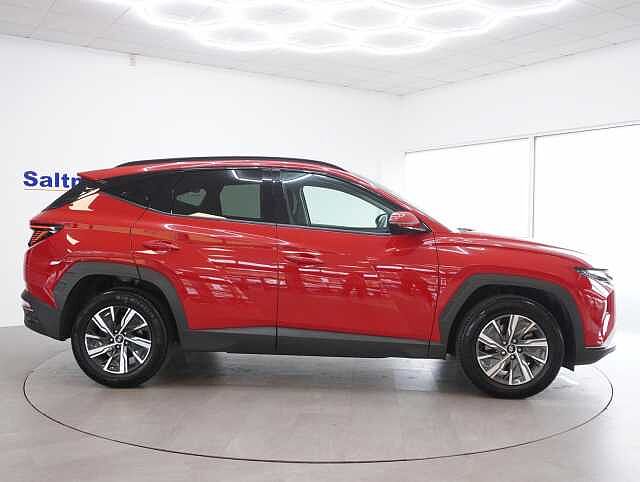 Hyundai TUCSON 1.6 h T-GDi SE Connect SUV 5dr Petrol Hybrid Auto Euro 6 (s/s) (230 ps) Red