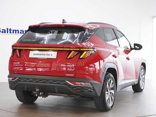Hyundai TUCSON 1.6 h T-GDi SE Connect SUV 5dr Petrol Hybrid Auto Euro 6 (s/s) (230 ps) Red
