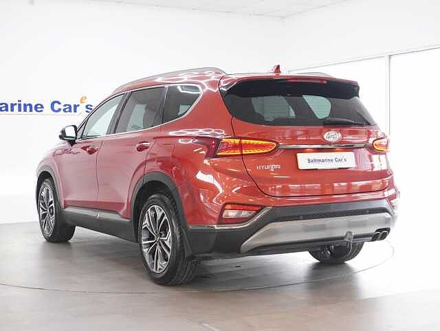 Hyundai SANTA FE 2.2 CRDi Premium SE SUV 5dr Diesel Auto 4WD Euro 6 (s/s) 7 Seat (200 ps) Lava Orange