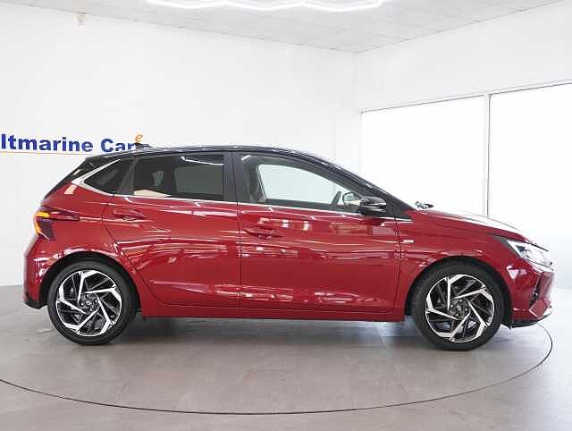 Hyundai I20 1.0 T-GDi MHEV Ultimate Hatchback 5dr Petrol Hybrid Manual Euro 6 (s/s) (100 ps) Dragon Red