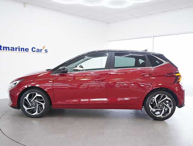 Hyundai I20 1.0 T-GDi MHEV Ultimate Hatchback 5dr Petrol Hybrid Manual Euro 6 (s/s) (100 ps) Dragon Red