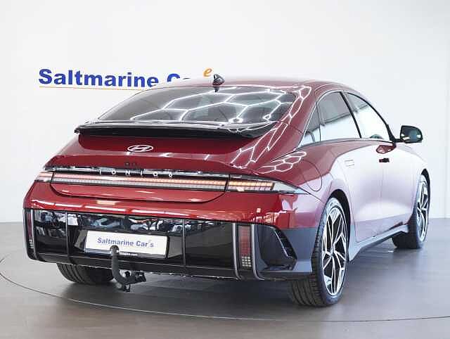 Hyundai IONIQ 6 77.4kWh Ultimate Saloon 4dr Electric Auto (228 ps) Ultimate Red