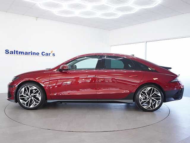 Hyundai IONIQ 6 77.4kWh Ultimate Saloon 4dr Electric Auto (228 ps) Ultimate Red