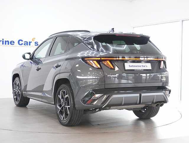 Hyundai TUCSON 1.6 T-GDi N Line SUV 5dr Petrol Hybrid Auto Euro 6 (s/s) (215 ps) Ecotronic Grey