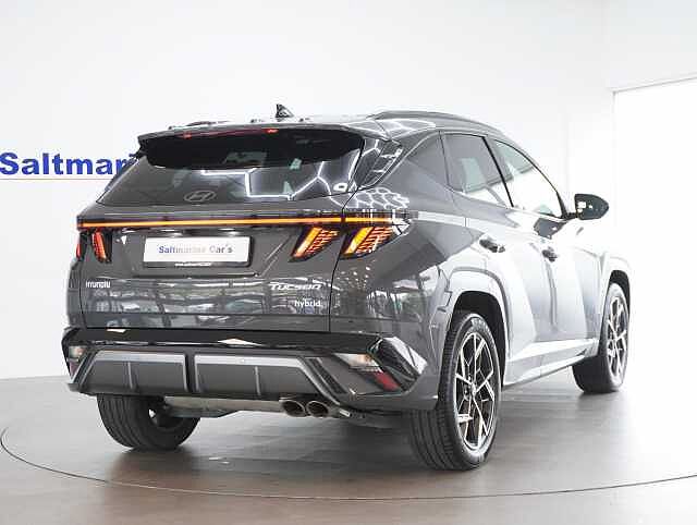 Hyundai TUCSON 1.6 T-GDi N Line SUV 5dr Petrol Hybrid Auto Euro 6 (s/s) (215 ps) Ecotronic Grey