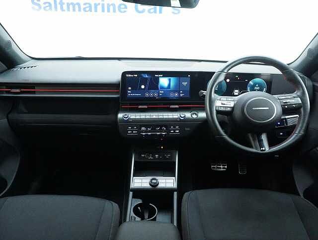 Hyundai KONA 65.4kWh N Line SUV 5dr Electric Auto (218 ps) Red