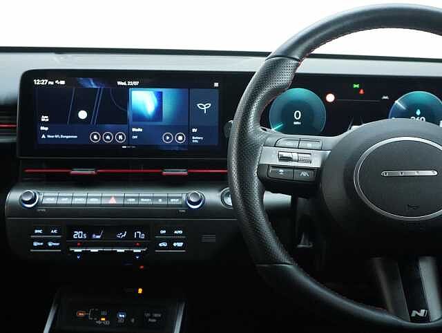 Hyundai KONA 65.4kWh N Line SUV 5dr Electric Auto (218 ps) Red