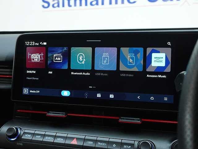 Hyundai KONA 65.4kWh N Line SUV 5dr Electric Auto (218 ps) Red