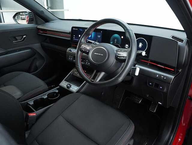 Hyundai KONA 65.4kWh N Line SUV 5dr Electric Auto (218 ps) Red