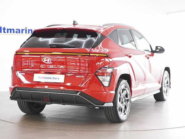 Hyundai KONA 65.4kWh N Line SUV 5dr Electric Auto (218 ps) Red