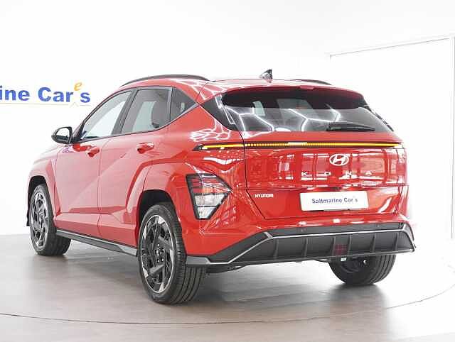 Hyundai KONA 65.4kWh N Line SUV 5dr Electric Auto (218 ps) Red