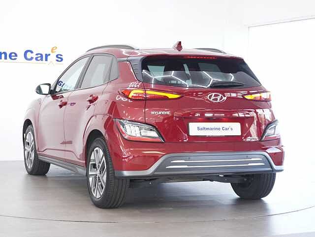 Hyundai KONA 64kWh Ultimate SUV 5dr Electric Auto (10.5kW Charger) (204 ps) Red