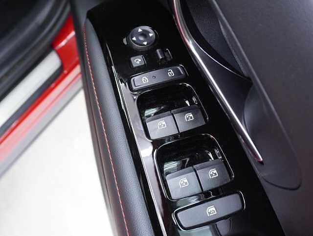 Hyundai TUCSON 1.6 h T-GDi N Line SUV 5dr Petrol Hybrid Auto Euro 6 (s/s) (230 ps) Engine Red