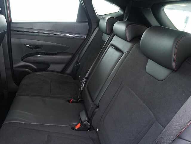 Hyundai TUCSON 1.6 h T-GDi N Line SUV 5dr Petrol Hybrid Auto Euro 6 (s/s) (230 ps) Engine Red