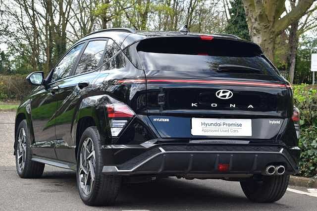 Hyundai KONA 1.6 Hybrid 129 N Line S 5dr DCT Black