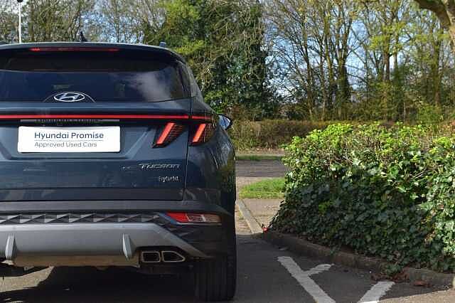 Hyundai TUCSON 1.6 TGDi Hybrid 230 Premium 5dr 2WD Auto Blue