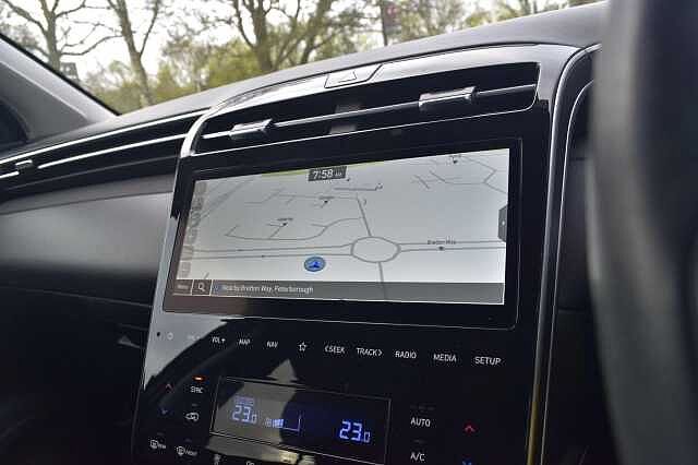 Hyundai TUCSON 1.6 TGDi Hybrid 230 Premium 5dr 2WD Auto Blue